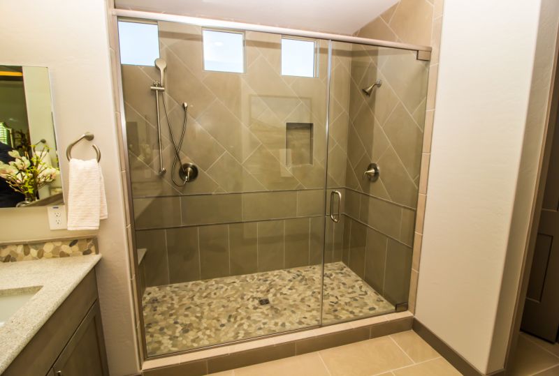 Minimalist Shower Niche